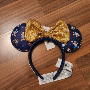 WDW 50th Anniversary Minnie Ears Headband